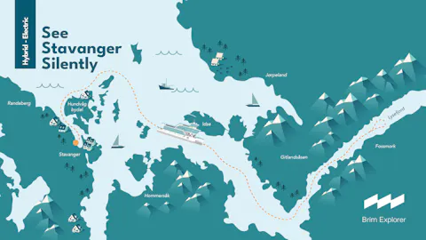 Stavanger Map 100
